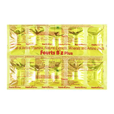 Fourts BZ Plus Tablet 10'S - Supplements-Ent