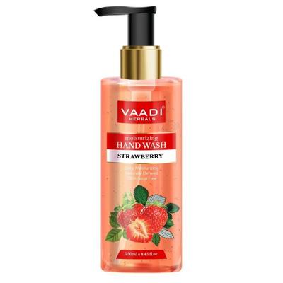 Vaadi Herbals Deep Moisturizing Strawberry Hand Wash 250 ml - Hand Wash & Soaps