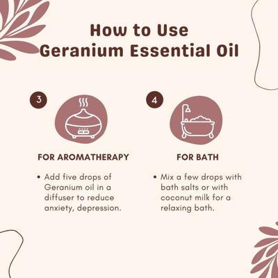 Essentia Extracts Geranium Essential Oil 15 ml - Essential Oils