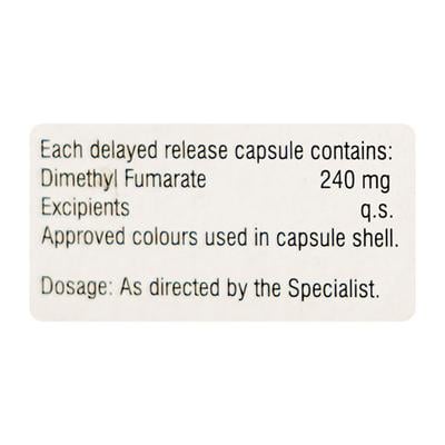 SCLERIFUMA 240mg Capsule 10's - Multiple Sclerosis-Imm