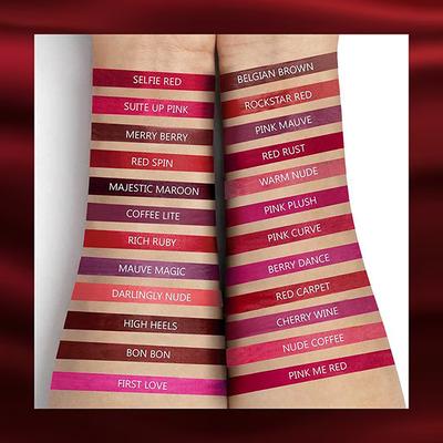 Insight Cosmetics Make Up Essentials Matte Lipstick - A12 High Heels 4.2gm - Lipsticks