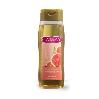 Camay Paris Dynamique Shower Gel for Soft & Supple Skin 500 ml - Shower Gels & Body Wash