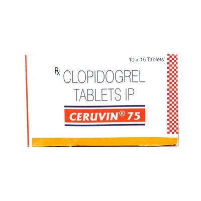 Ceruvin 75mg Tablet 15'S - Blood Clot-Ant