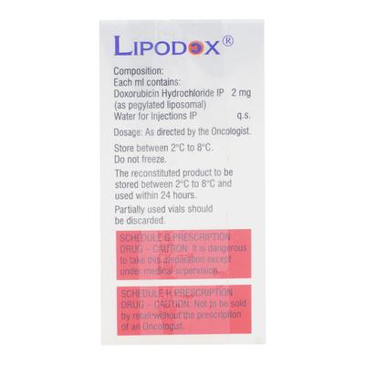 Lipodox Injection 10ml - Cancer Oncology-Cyt