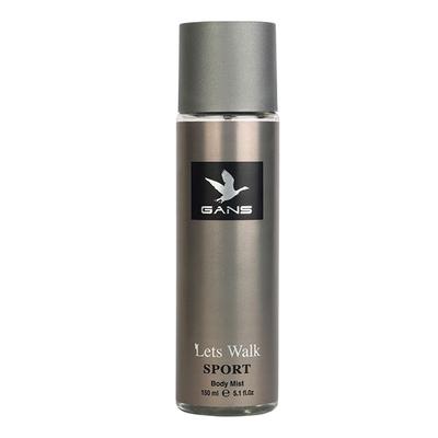 Gans Sports Body Mist Lets Walk (Men) 150 ml - Men Perfumes (Edt/Edp)
