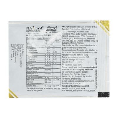 MAXOZA (NUTRACEUTICAL) Sachet 5gm - Supplements-Sup