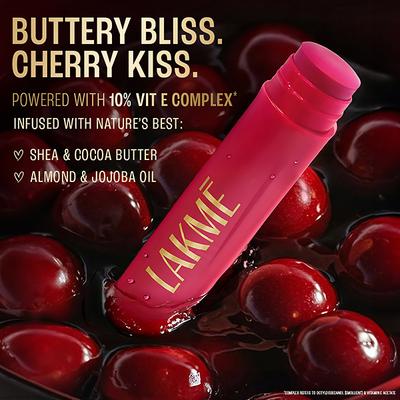 Lakme Lip Love Cherry Lip Care 22 Hrs Moisture Spf 15 4.5Gm - Lipsticks