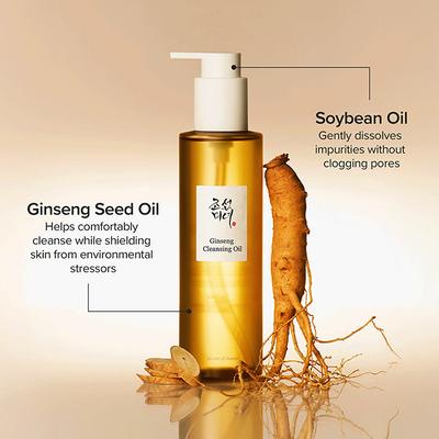 Beauty Of Joseon Ginseng Cleansing Oil 210 ml - Face Wash & Cleansers