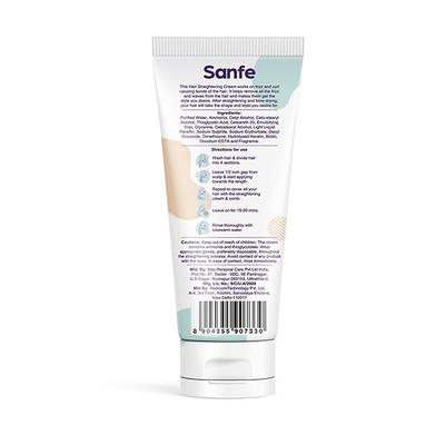 Sanfe Stunner Hair Straightening and Neutraliser Duo Cream 200 gm + Hair Neutraliser Cream 100 gm 1's - Hair Creams
