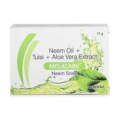 MELACARE NEEM Soap 75gm - Cleanser-Emo