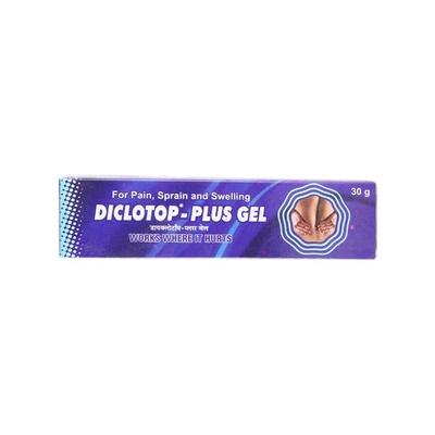 Diclotop Plus Gel 30gm - Pain relief-Nsa