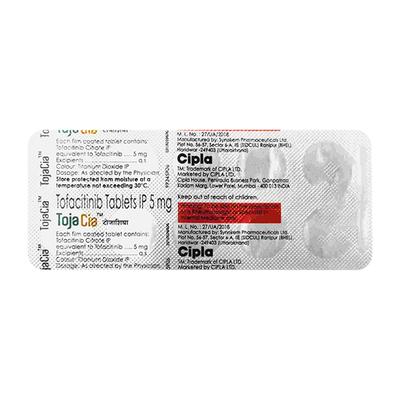 TOJACIA 5mg Tablet 10's - Arthritis-Dis