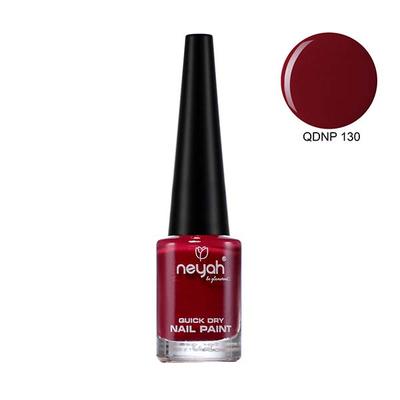 Neyah Quick Dry Nail Paint Mustard Tannic Wine QDNP-130 6.5ml - Nail Polish