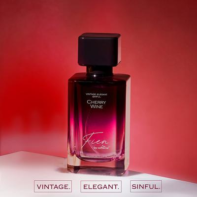 Mcaffeine Fien Cherry Wine Perfume For Women- Citrus-Sweet EDP, 12 Hrs Long Lasting 100 ml - Women Perfumes (Edt/Edp)