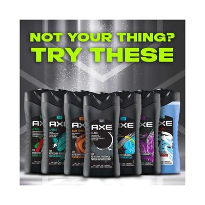 Axe Black 3 In 1 Body Face & Hair Wash 250 ml - Shower Gels & Body Wash