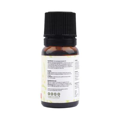 Skivia Lemongrass Essential Oil - Helps Remove Impurities Minimizes Dandruff 10 ml - Essential Oils