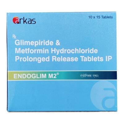 ENDOGLIM M 2 Tablet 15's - Diabetes-Ant