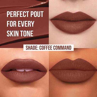 Insight Cosmetics Non - Transfer Lip Color - 11 Coffe Command 4 ml - Lipsticks