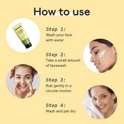 Quench Botanics Mama Cica Pore Clearing Exfoliating Face Wash 100 ml - Face Wash & Cleansers