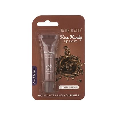 Swiss Beauty Kiss Kandy Lip Balm With Olive Oil, Shade - Coffee Bean 10 ml - Lip Balms