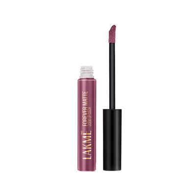 Lakme Forever Matte Liquid Lip, 16hr Lipstick, Mauve Fling, 5.6ml - Liquid Lipsticks