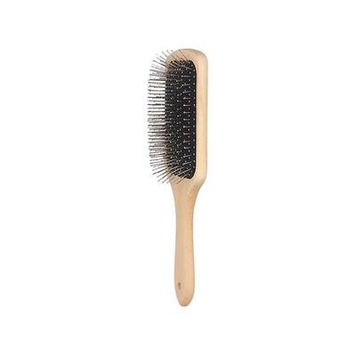 Bronson Professional Paddle Hair Brush Wooden with Steel Bristles 12's - Hair Brushes
