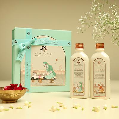Baby Forest Combo Box 2 - Baby Massage Care 1's - Creams, Lotions & Oils