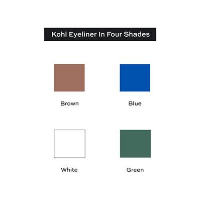 Makeup Revolution Felt & Kohl Eyeliner Brown 0.33 gm - Eyeliners