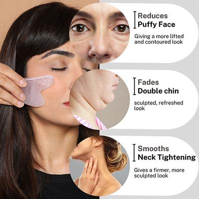 House of Beauty Rose Quartz Guasha 1's - Massagers