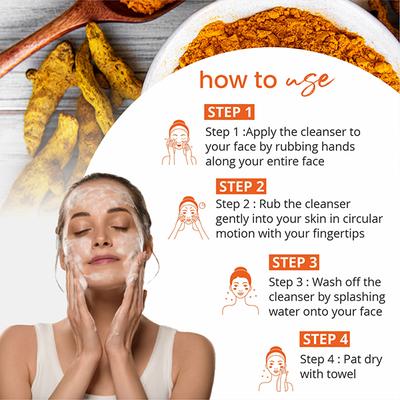 Globus Naturals Pure Glow Ubtan Face Wash, 2's - Face Wash & Cleansers