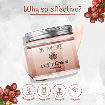 Nutriment Coffee Cream All Skin Type 250 gm - Lotions & Creams