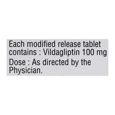 GALVUS OD 100 Tablet 15's - Diabetes-Ant