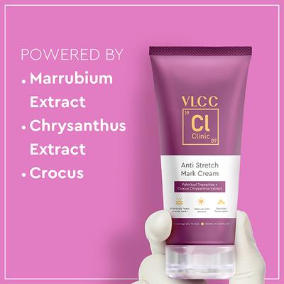 VLCC Clinic Stretch Mark Cream 100 gm - Lotions & Creams