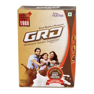 GRD Chocolate Powder(Refill) 400gm - Supplements-Sup