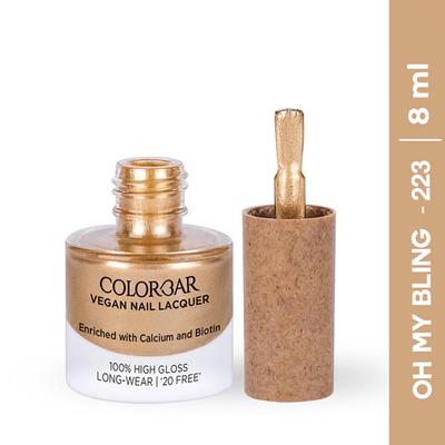 Colorbar Vegan Nail Lacquer-Oh My Bling -223 8 ml - Nail Polish