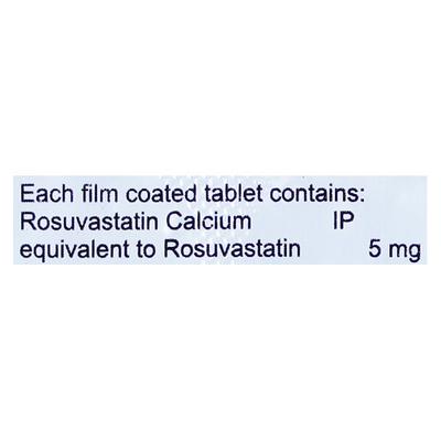 ROZUGUS 5 Tablet 10's - High Cholesterol-Dys