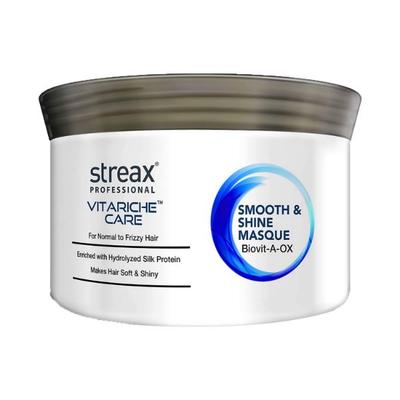 Streax Professional Vitariche Care Smooth & Shine Masque 200 gm - Conditioners