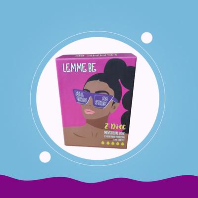 Lemme Be Z Disc Menstrual Disc Cup - Menstrual Cups