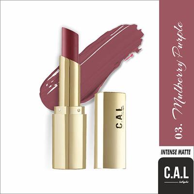 Cal Losangeles Soft Matte Mulberry Purple 03 3.5gm - Lipsticks