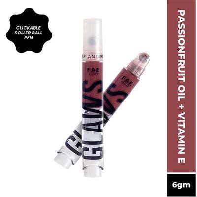 FAE Beauty High Shine Moisturising Lip Gloss Enriched with Passion Fruit Oil & Vitamin E - Living 6 gm - Lip Glosses