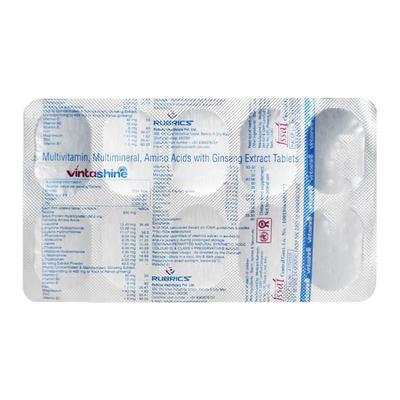 VINTASHINE Tablet 10's - Supplements-Vam