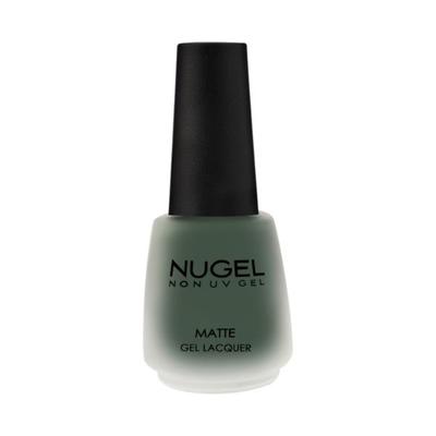 Nugel ECO GREEN M13 Non Uv Gel Matte Nail Enamel 13 ml - Nail Polish