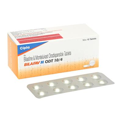 BILAFAV M ODT 10/4 Tablet 10's - Allergies-Ant