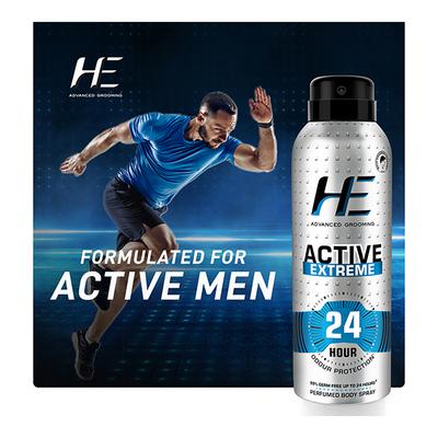 He Advanced Grooming Active Extreme Deodorant 150 ml - Men Perfumes (Edt/Edp)