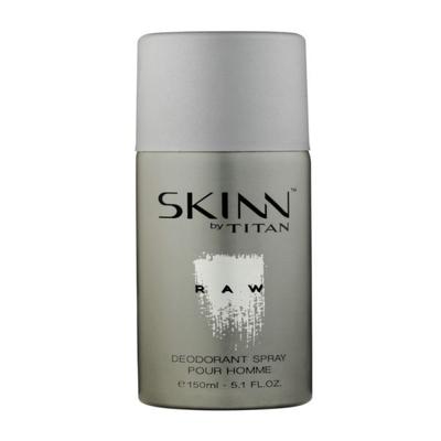 Skinn By Titan Deodorant Spray Raw For Men 150 ml - Men Deodorants/Roll-Ons