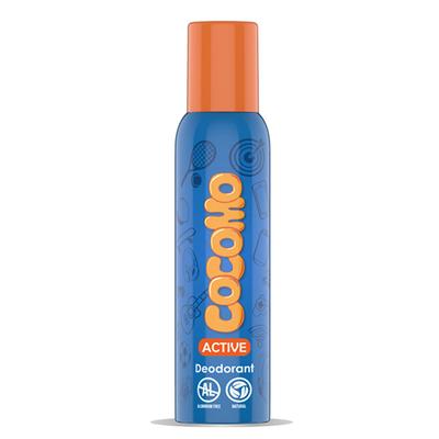 Cocomo Active Deodorant For Girls With Aloe Vera and Dragon Fruit Natural and Safe Deodorant for Tweens and Teens 150 ml - Deodorants/Roll-Ons