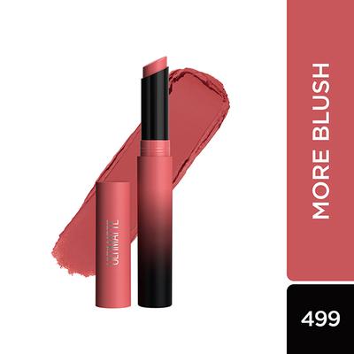 Maybelline New York Color Sensational Ultimattes Lipstick, 499 More Blush 1.7 gm - Lipsticks