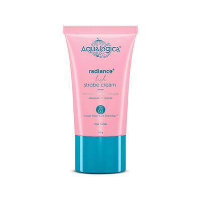 Aqualogica Radiance+ Lush Strobe Cream Watermelon & Niacinamide PINK GLOW FACE CREAM 30 g - Face Creams