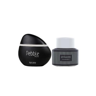 Maryaj Pebble Style EDP Spicy Woody Perfume And Maryaj Dynamic EDP Spicy Woody Perfume 200 ml - Men Perfumes (Edt/Edp)