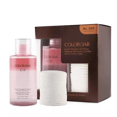 Colorbar Xpert Micellar Bi Phase Makeup Remover - Festive Combo 150 ml - Make Up Removers